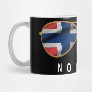 Norway Sunglasses, Norway Flag, Norway gift ,   Norwegian , Mug